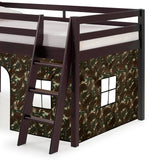 Roxy Junior Loft - Espresso with Green Camo Bottom Tent