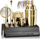 Mixology Bartender Kit Bar Set | 14-Piece Cocktail Shaker Set | Martini Barware Mixing