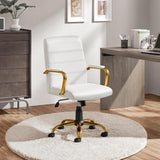 Mid-Back Executive Office Chair with Lumbar Support