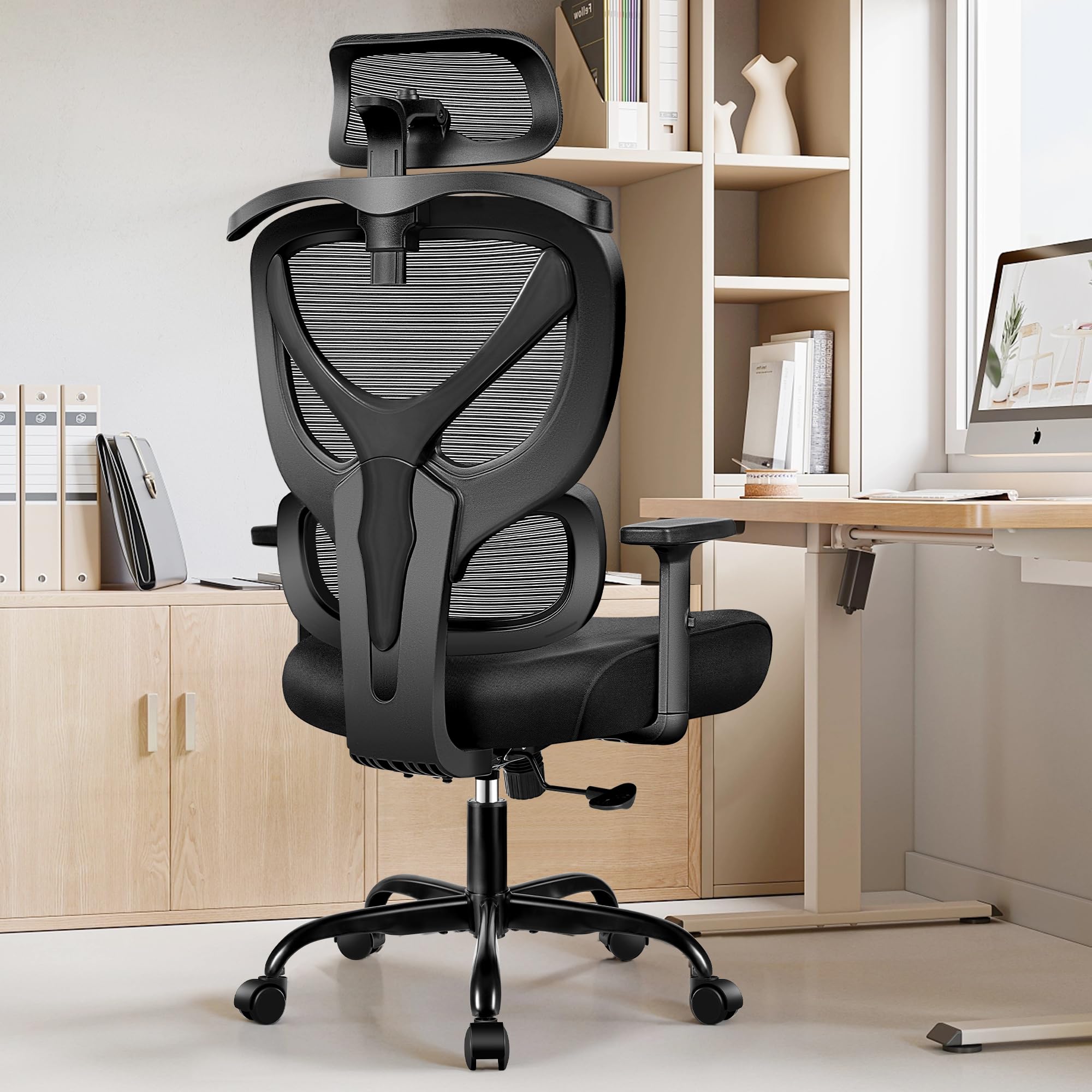 Office Chair Ergonomic Desk Chair Comfy Computer Chair, Big and Tall Home Office Chair