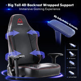 Big and Tall Gaming Chair 400lbs, Ergonomic Computer Gamer Chair