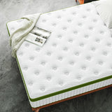 Queen Mattress, 14 Inch Hybrid Mattress Queen Size in a Box with Gel Memory Foam