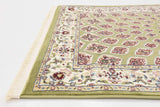 Loom Narenj Collection Classic Traditional Textured Medallion Pattern Design Area Rug,