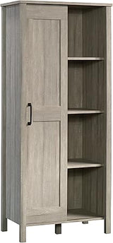 Miscellaneous Sliding Door Storage Pantry cabinets, L: 27.09" x W: 15.39" x H: 62.99",