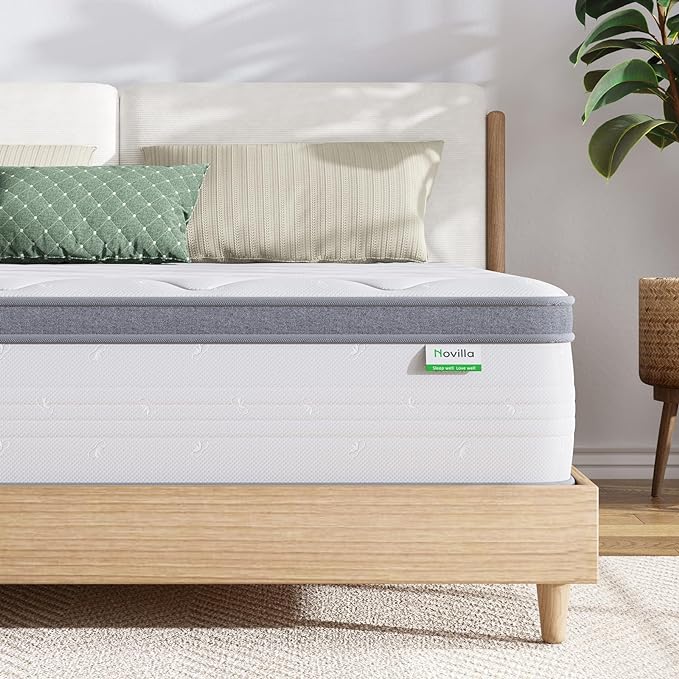 Full Size Mattress, 10 Inch Full Hybrid Mattress in a Box