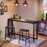 26 Inch Outdoor Bar Stools Set of 2, Patio Counter Height Stools