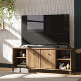 Farnsworth Stand for TVs up to 55", Walnut