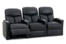 Octane Bolt XS400 Motorized Leather Home Theater Recliner Set (Row of 3)