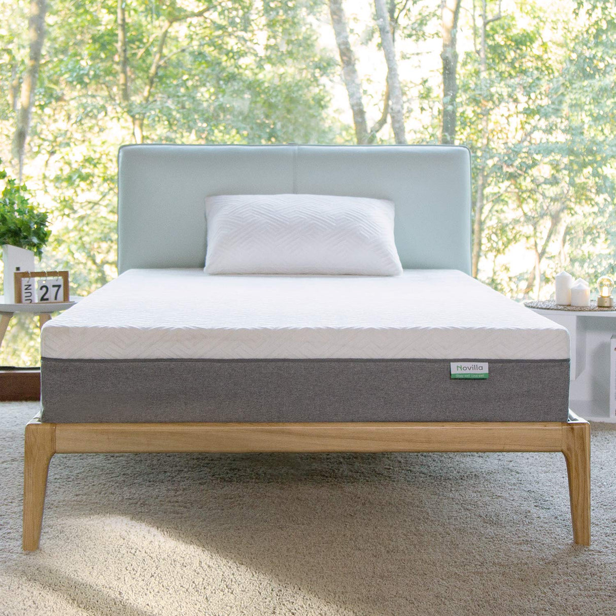 Full Size Mattress, 10 inch Full Gel Memory Foam Mattress for Cool Night & Pressure Relief