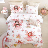 Queen Comforter Set 7 Pieces and 5 Pieces Twin Comforter Set for Girls