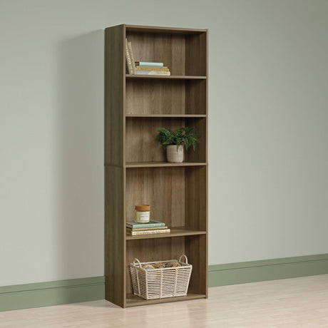 Beginnings 5 Bookcase/Book Shelf, L: 24.57" x W: 11.50" x H: 71.18"