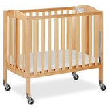 3-in-1 Folding Portable Crib, Cherry, Large