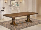 NET-AWA-TP - a Wooden Kitchen Table with Removable Rectangular Tabletop