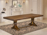 NET-AWA-TP - a Wooden Kitchen Table with Removable Rectangular Tabletop