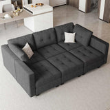 Modular Sectional Sofa with Storage Sectional Sleeper Couch Modular Sofa Bed for Living