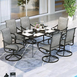 Outdoor Patio Dining Set for 6, Outdoor Furniture Set