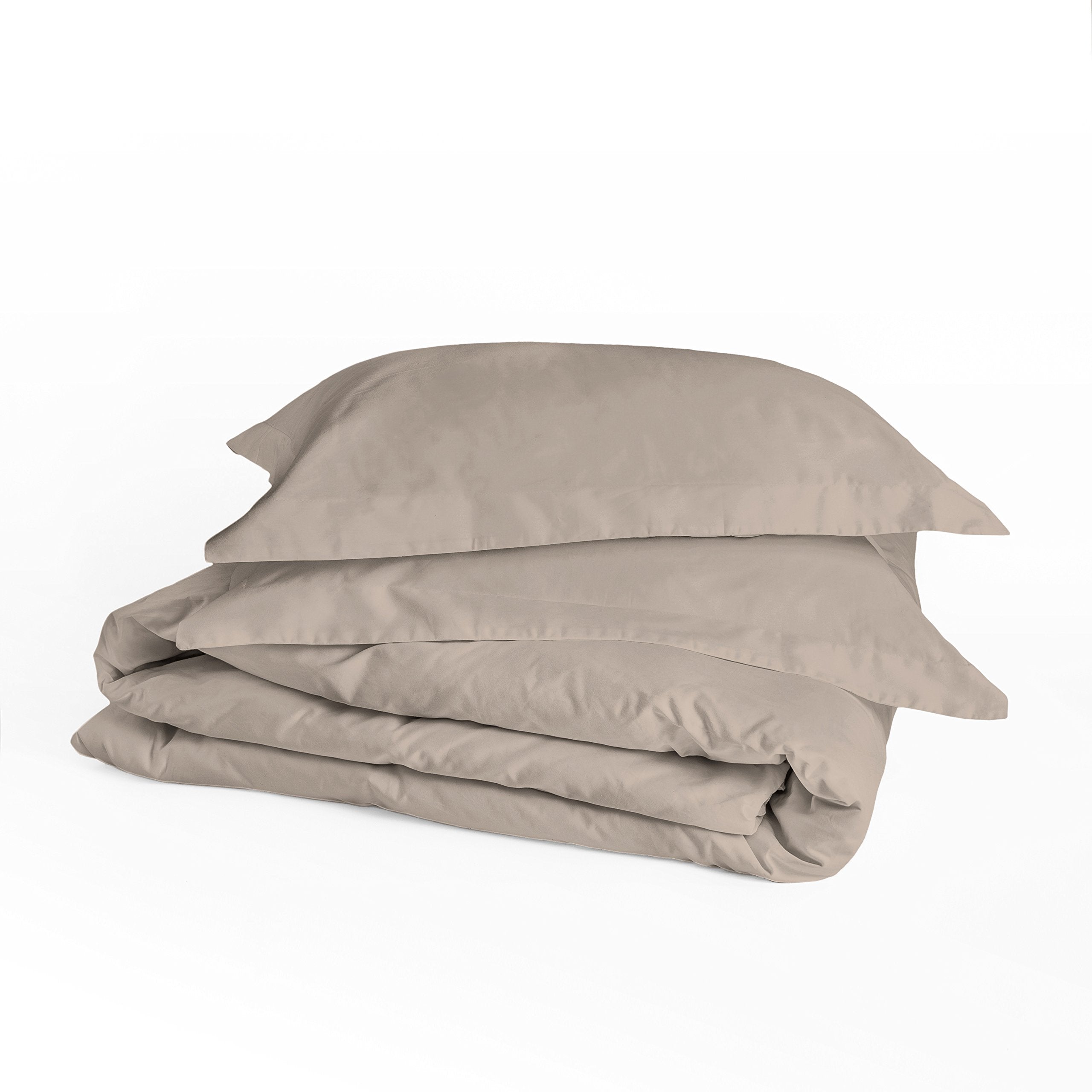 Duvet Cover Set with 2 Pieces, 415 Thread Count, Percale