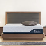 12-Inch King Size Mattress, iCOOL Tech and Cooling Gel Infused Medium Plush Memory Foam Mattress,