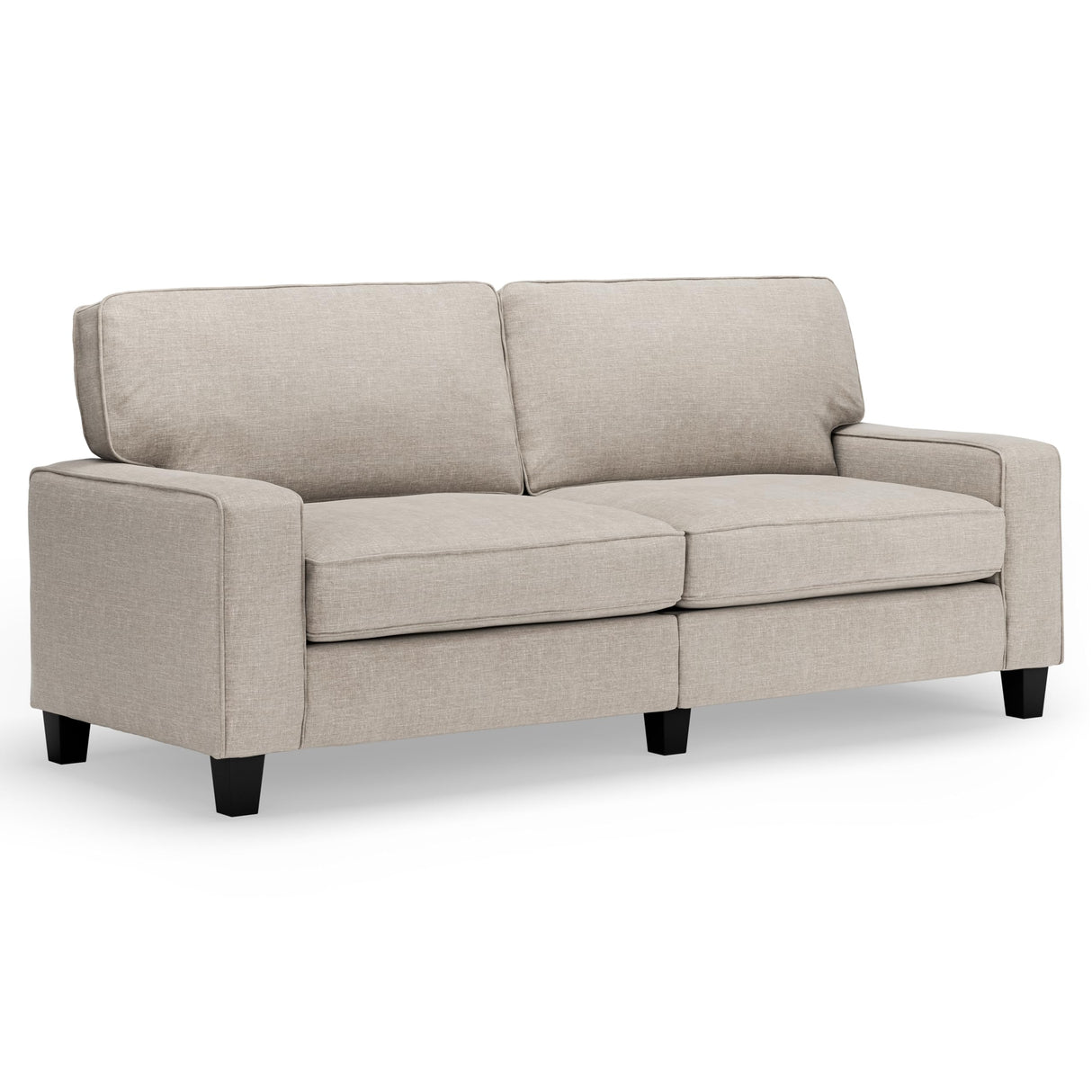 Palisades 78" Track Arm Sofa, Easy Care Polyester, Soft Pillow Back, Pocket Coil Seat