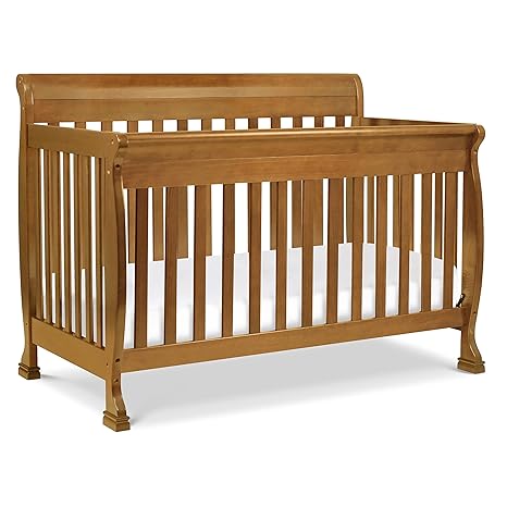 4-in-1 Convertible Crib in Ebony, Greenguard Gold Certified