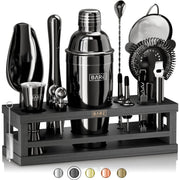 Mixology Bartender Kit Bar Set | 16-Piece Cocktail Shaker Set | Martini Barware Mixing