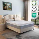 14 Inch King Memory Foam Mattress, Fiberglass Free Mattress Bed in a Box