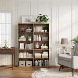 5 Shelf Bookcase, Tall Bookshelves and Bookcases, Vertical Bookshelf Tower