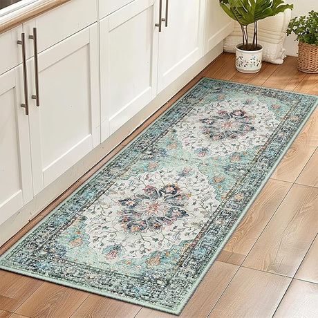 5x7 Area Rugs 5x7, Washable Rug, Non-Slip, Rugs for Living Room, Kitchen Rugs, Rugs