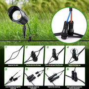 Low Voltage Landscape Lights,8W 800LM LED Landscape Lighting with
