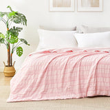 Sustainable Cotton Filled Medium Warmth Breathable Hypoallergenic Comforter, White, Full/Queen
