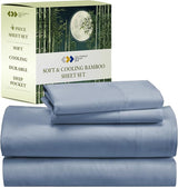 Rayon from Bamboo Sheets King Size Set, Luxury Cooling Sheets King Size Bed,