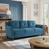 Sofa, 78.7" W x 31.5" D x 32.7" H, Blue