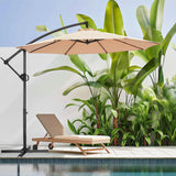 10ft Offset Patio Umbrella - Offset Hanging Cantilever Patio Outdoor Market Umbrella