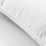 Luxurious Goose Down Pillow - 1200 Thread Count Egyptian Cotton Cover