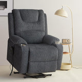 9196E Extra Large Power Recliner Lay Flat Chair Oversized Big Tall Man Dual Motor