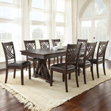 Steve Silver Company Adrian Dining Table, Brown