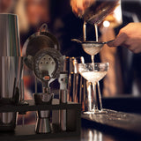 13-Piece Gunmetal Black Stainless Steel Boston Cocktail Shaker Bar Tool Set
