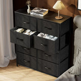 Dresser for Bedroom Tall Drawer Dresser Organizer Storage Drawers Fabric Storage