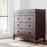 Noah 3 Drawer Chest with Changing Topper (Espresso) – GREENGUARD Gold Certified