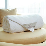 Silk Comforter for Spring/Summer/Fall, 100% Long-Strand Silk Filling, Natural & Breathable (King Size)