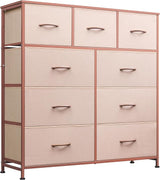 9-Drawer Dresser, Fabric Storage Tower for Bedroom, Entryway, Closet,