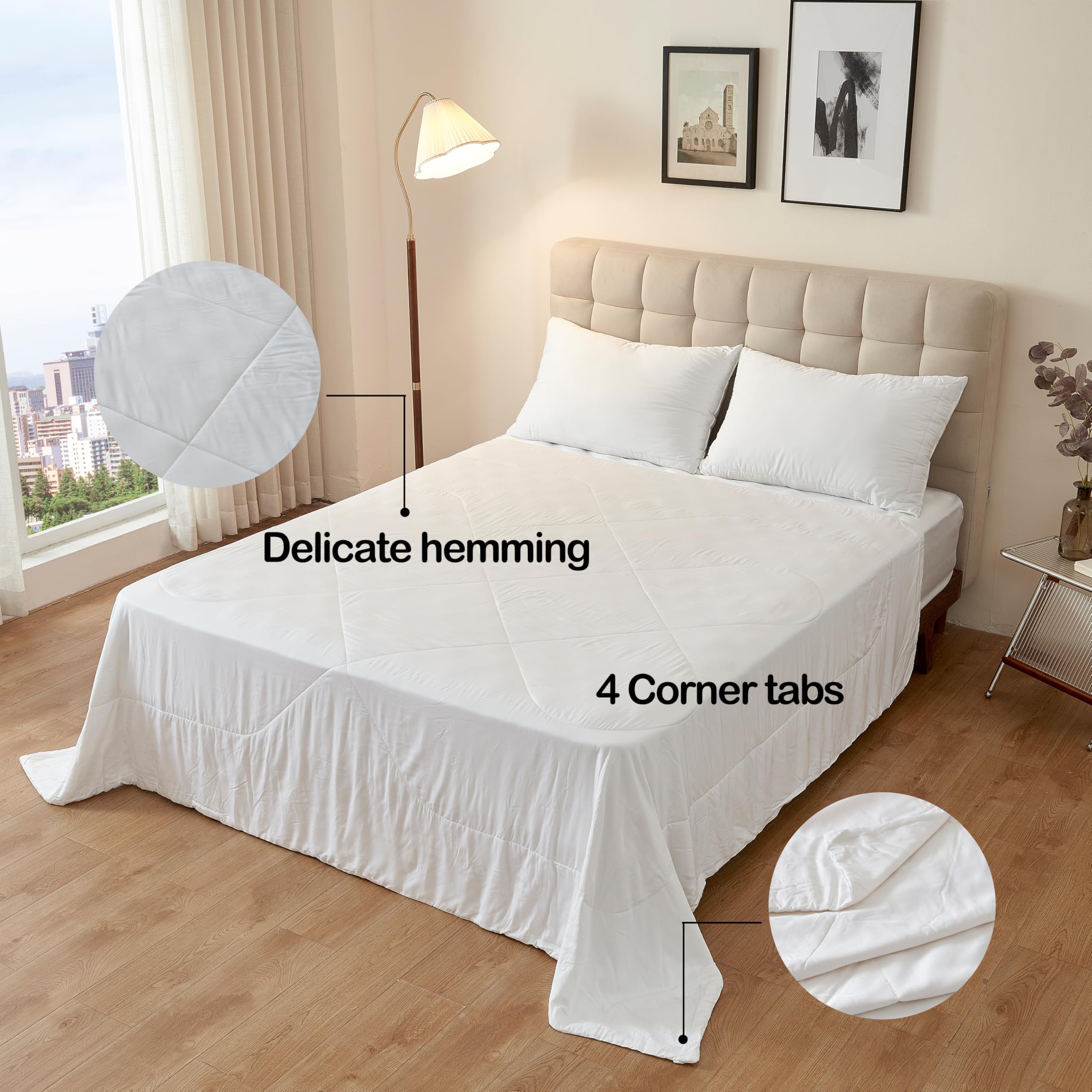 Cooling Bamboo Comforter King - All Season