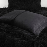 Malea Shaggy Comforter Set, Long Faux Fur Cozy Down Alternative, Modern Casual Ultra