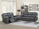 Upholstered Isabella Console Loveseat, Dual Cup-Holders, Living Room, Den, Game Room,