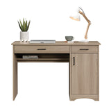 Beginnings Desk, L: 46.81" x W: 18.50" x H: 29.96", Summer Oak