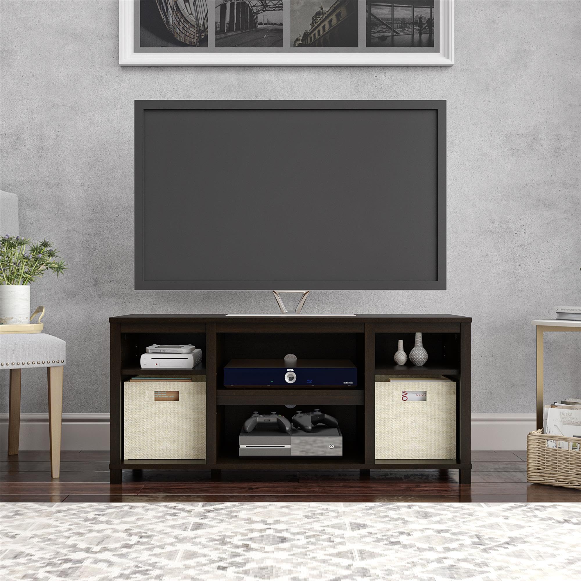 Parsons TV Stand for TVs up to 50", Espresso