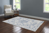 The Anywhere Washable Rug Klinch Grey & Ivory 5' X 7' Area Rug