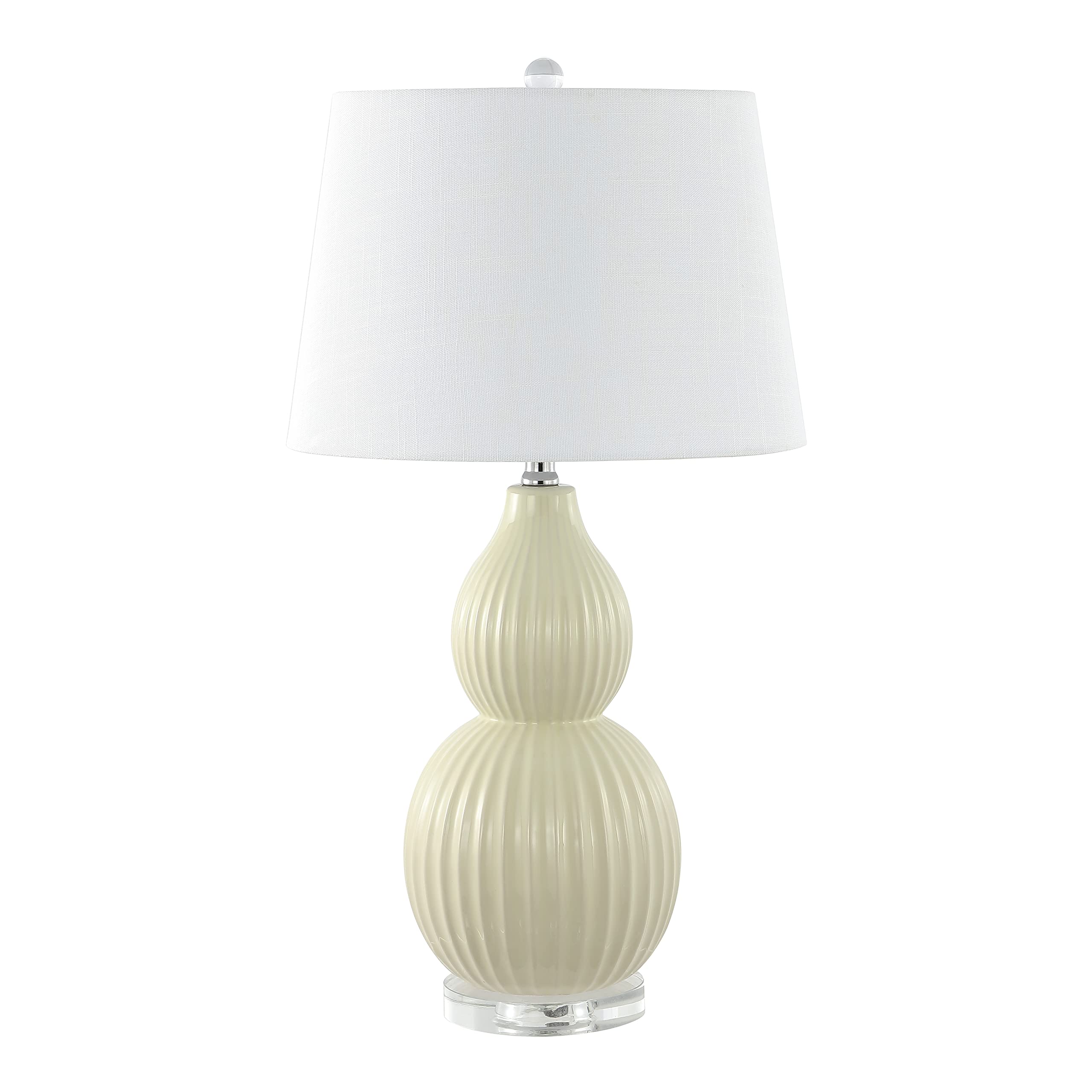Thatcher 28.25" Ceramic LED Table Lamp Contemporary Transitional Bedside Desk