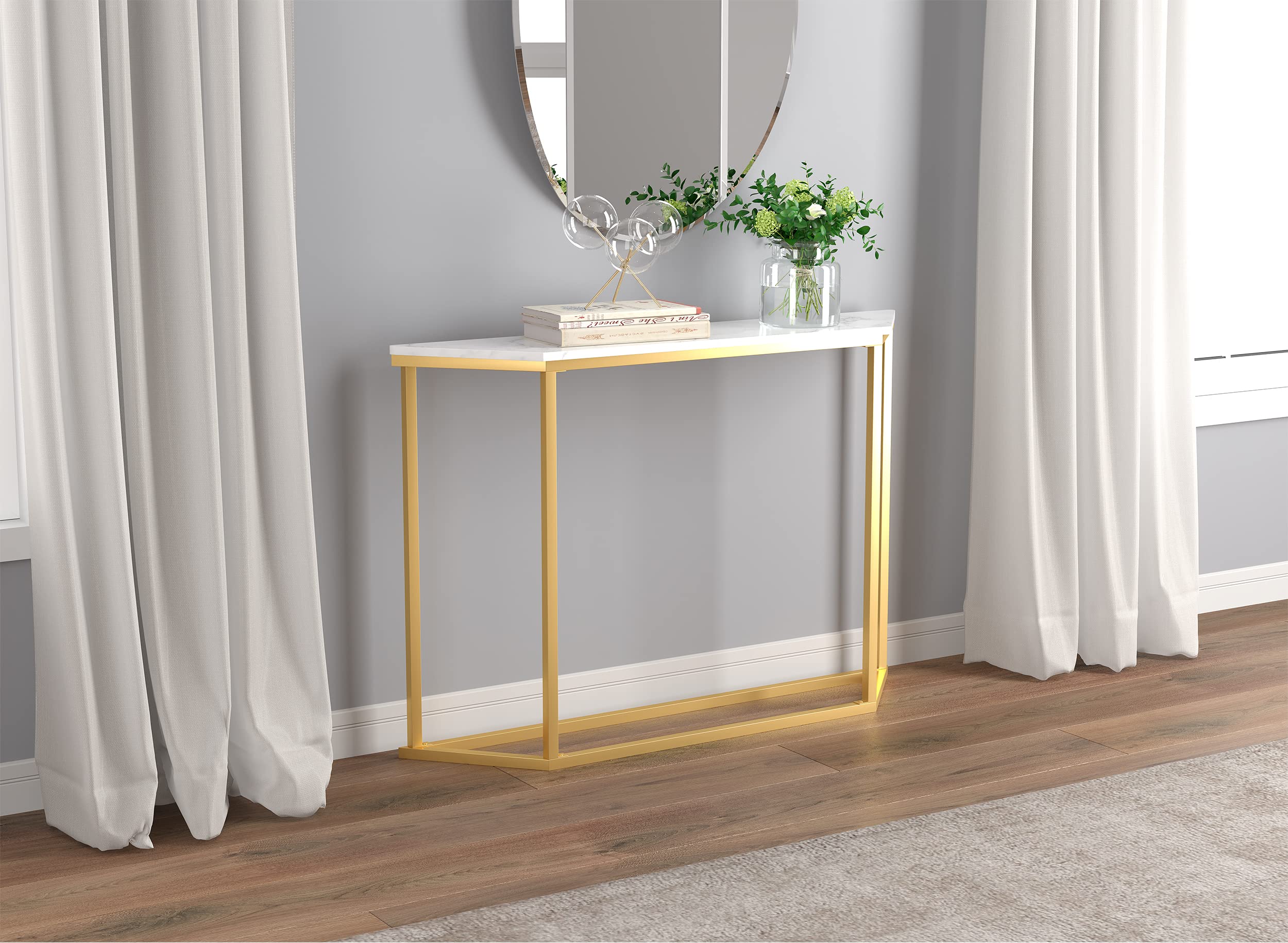 Console Table - Sturdy Mondern Console Tables for Entryway - Easy to Assemble