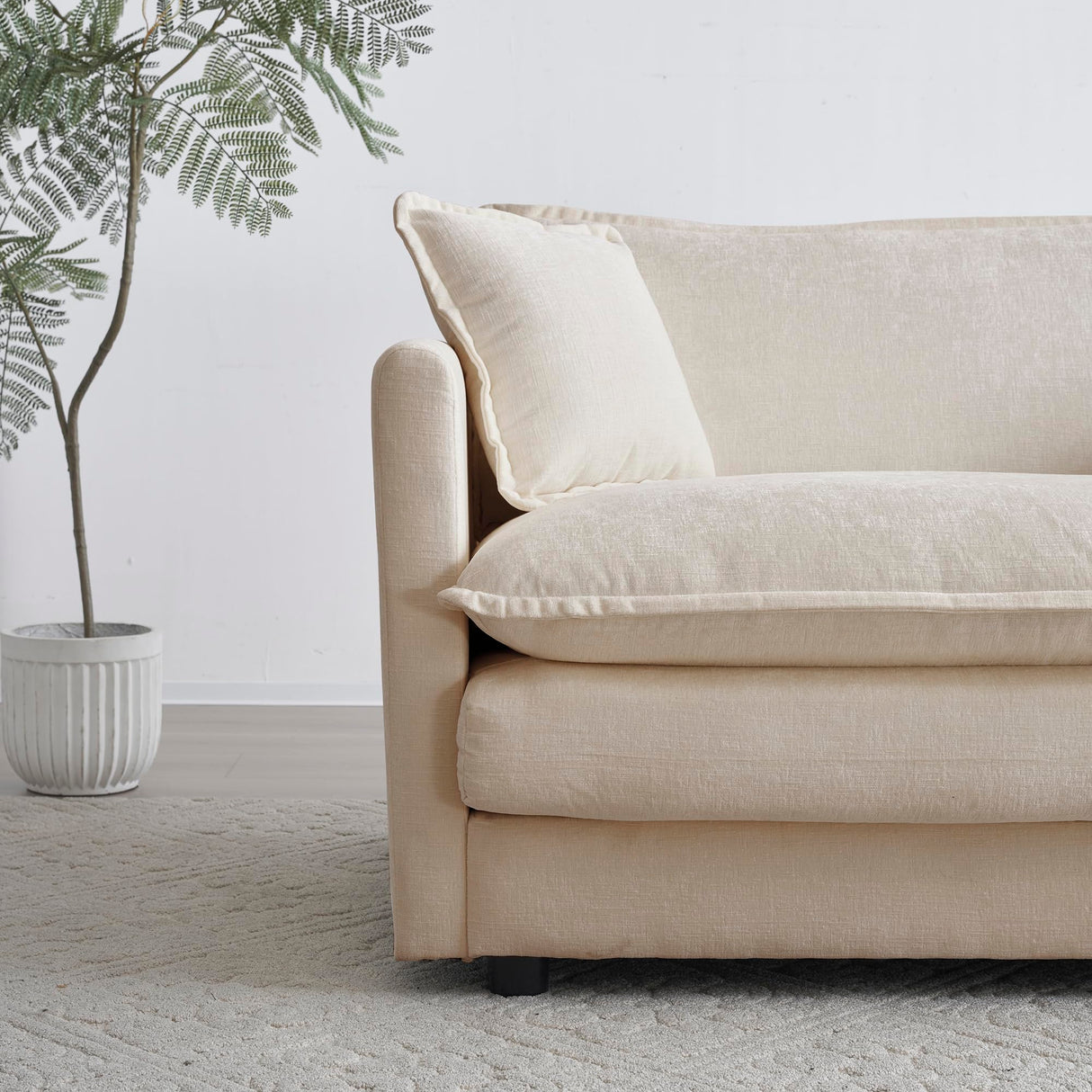 Modular Sectional Sofa Couch Modern U Shaped Sofa Oversized Upholstered